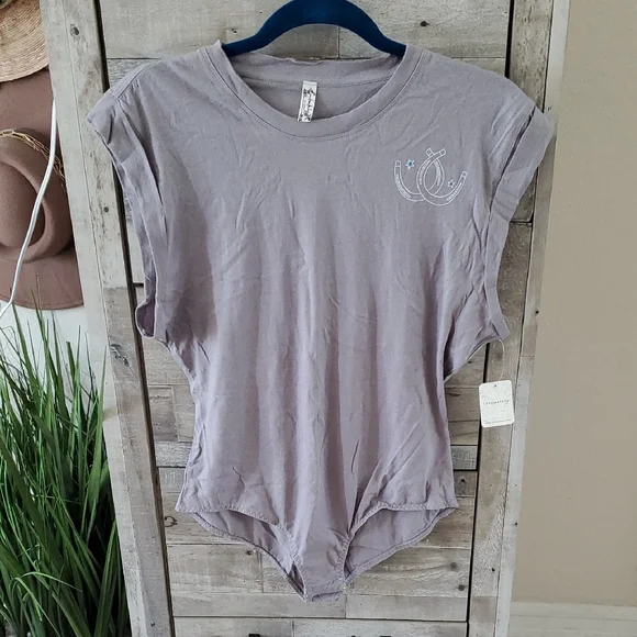 Free People Light Gray Top - Picture 3 of 6